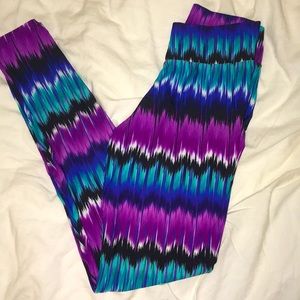 cute fashion leggings purple size small S